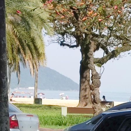 Apartamento Na Praia Do Gonzaga サントス エクステリア 写真
