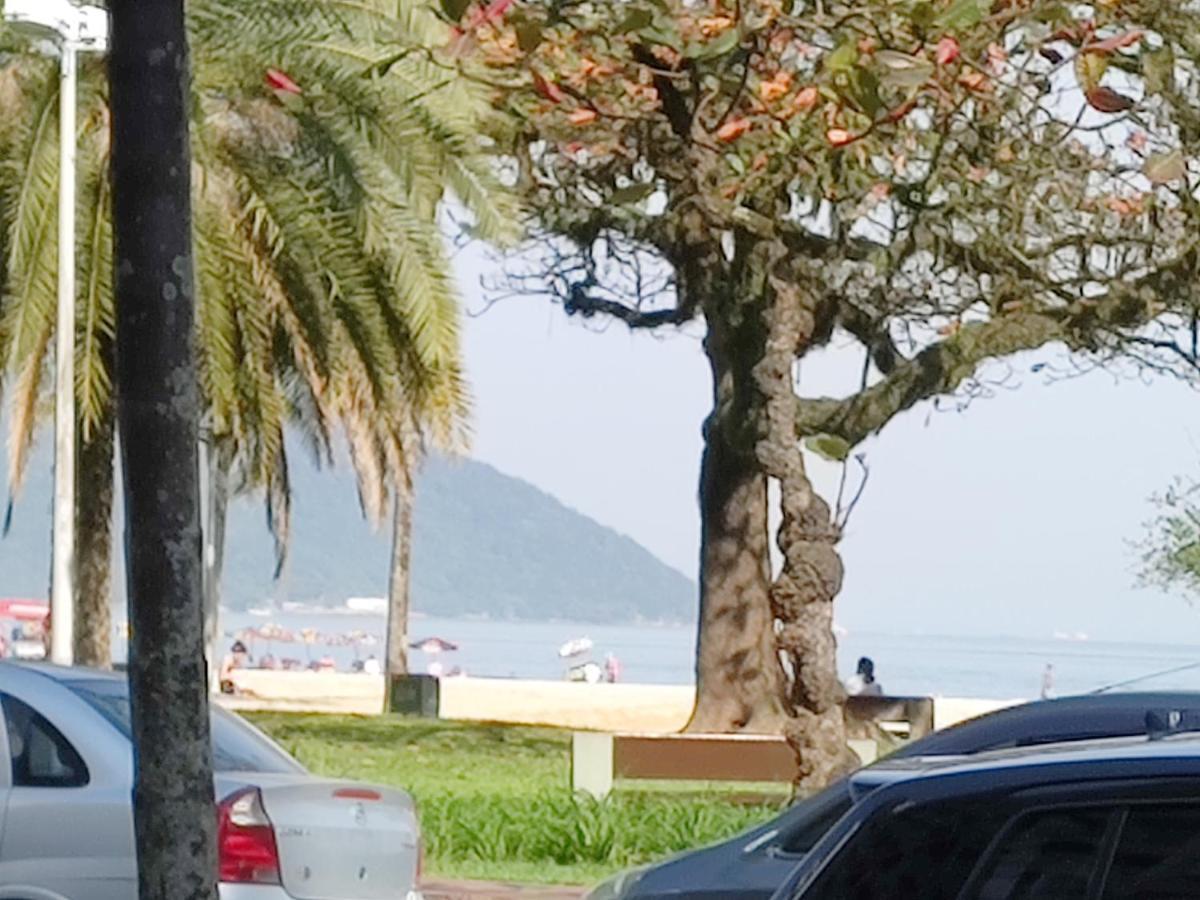 Apartamento Na Praia Do Gonzaga サントス エクステリア 写真