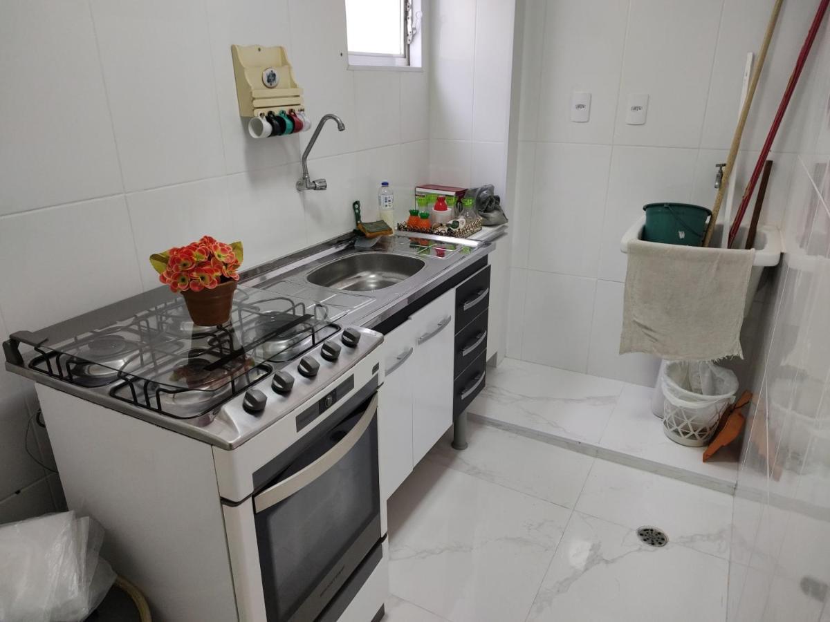 Apartamento Na Praia Do Gonzaga サントス エクステリア 写真